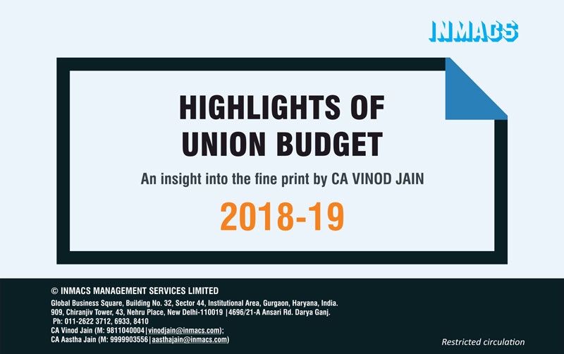 Highlights of Union Budget 2018-2019