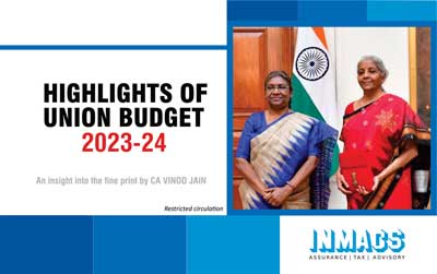Highlights of Union Budget 2023-2024